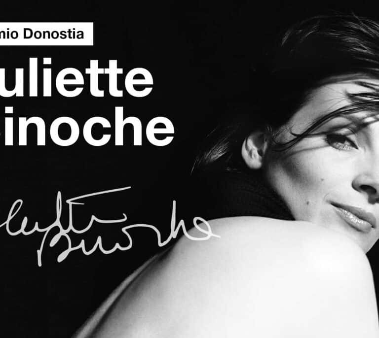 Juliette Binoche recibirá un Premio Donostia en la 70 edición del festival