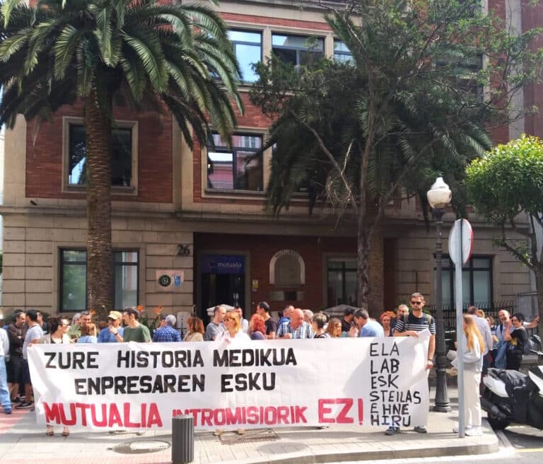 La mayor mutua de Euskadi podrá acceder al historial médico de casi 420.000 trabajadores