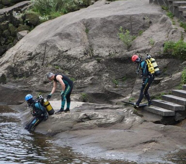 Localizado el cadáver del menor arrastrado por la corriente del río Miño en Pontevedra