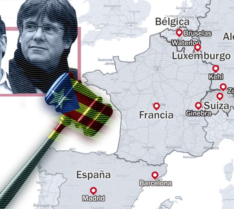 El mapa de las querellas independentistas por Pegasus abarca seis países