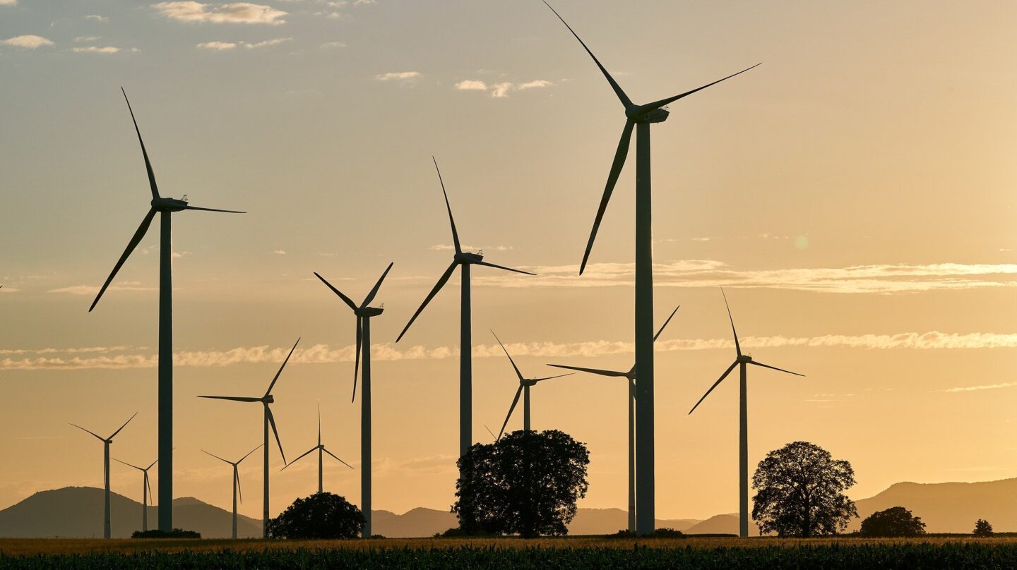 Instalación de molinos de viento en España