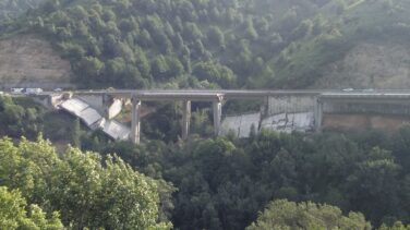 Se desploma otro tramo del viaducto de la A-6, entre León y Galicia