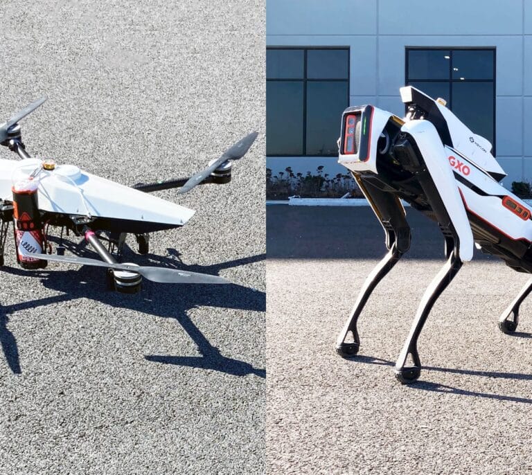 DroneDog y el sistema de drones Asylon, la apuesta de GXO para mejorar su seguridad