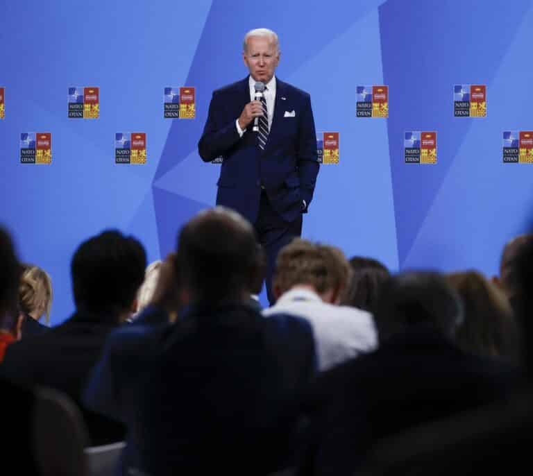 Biden presume de que Putin ha fortalecido a la OTAN, que está "preparada para cualquier eventualidad"