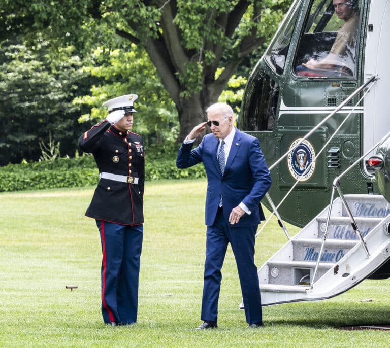 Biden se moverá por Madrid en la cumbre de la OTAN con una caravana de 50 vehículos