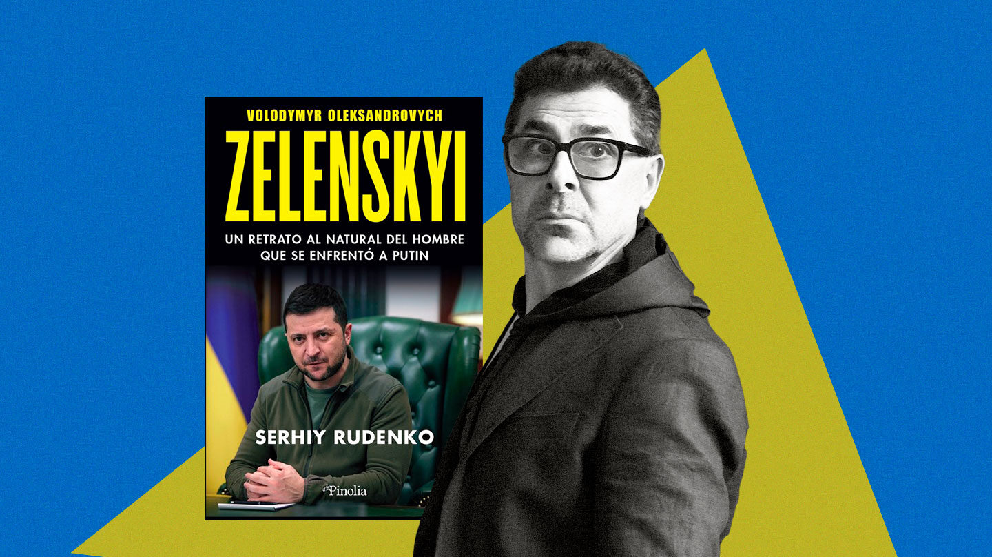 Imagen de la biografía de Zelensky por Serhiy Rudenko