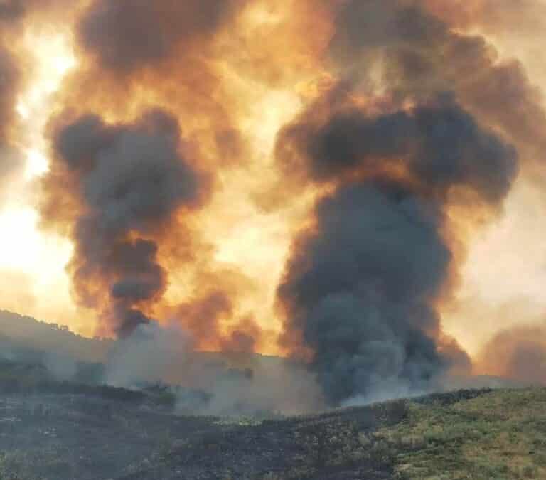 Cáceres en llamas: arden el parque de Monfragüe y Las Hurdes