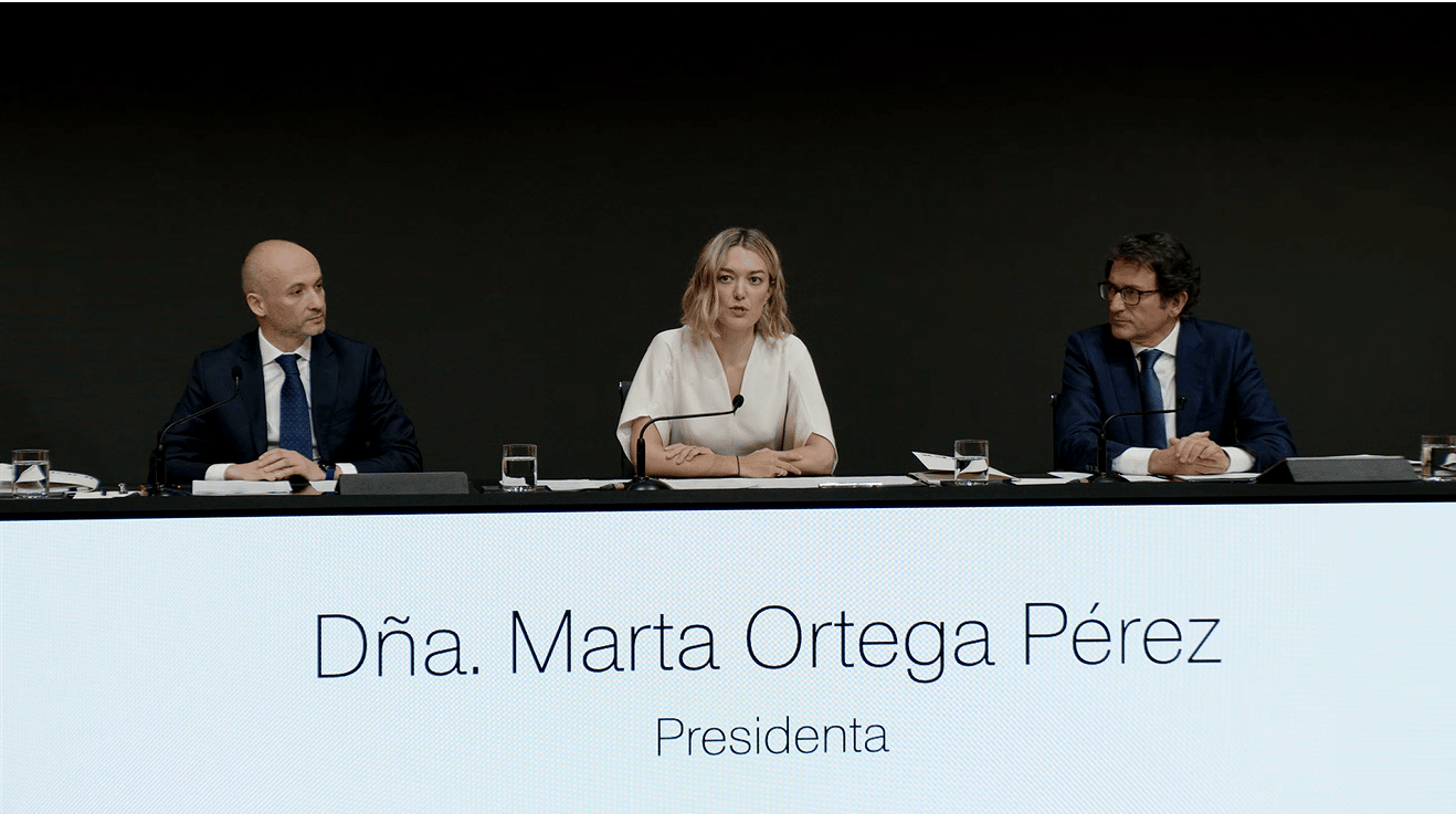 Marta Ortega, ante los accionistas: 