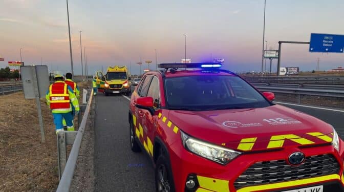 Dos hombres mueren en dos accidentes de tráfico en menos de 45 minutos en Madrid