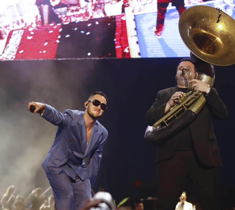 El madrileño C. Tangana gobierna el Arenal Sound