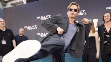 Brad Pitt protagoniza 'Bullet Train': "Hacer el tonto en una película de acción es el papel más divertido"