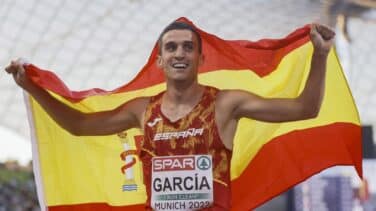 Mariano García, campeón de Europa de 800 metros con una exhibición de principio a fin