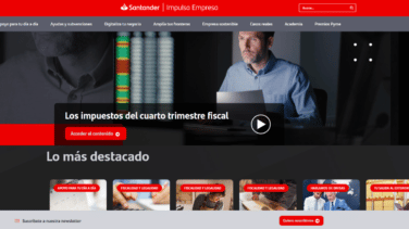 'Impulsa Empresa', el portal de Banco Santander para ayudar a crecer a los negocios españoles