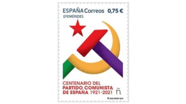 Una jueza suspende la emisión del sello de Correos conmemorativo del centenario del PCE