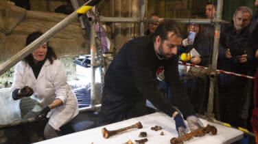 Exhuman un sarcófago del siglo XV para confirmar el origen gallego de Cristobal Colón