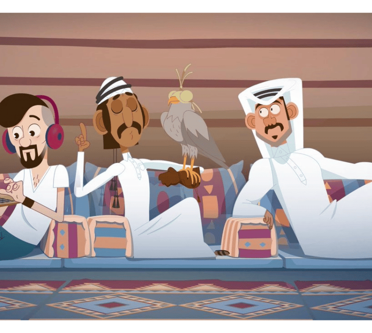 Del saludo a los 'patriarcas' a cómo las mujeres deben tomar café: lo que enseña 'Kawkabani' a los turistas de Qatar