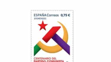 El polémico sello de Correos que conmemora los 100 años del PCE