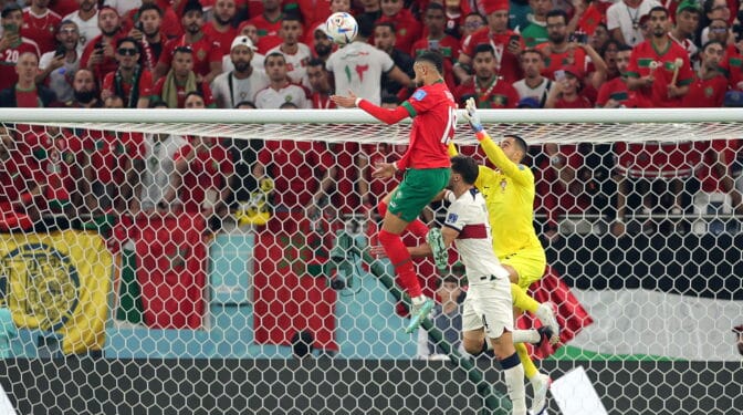 Marruecos derrota a Portugal y se convierte en el primer africano en la semifinal de un Mundial