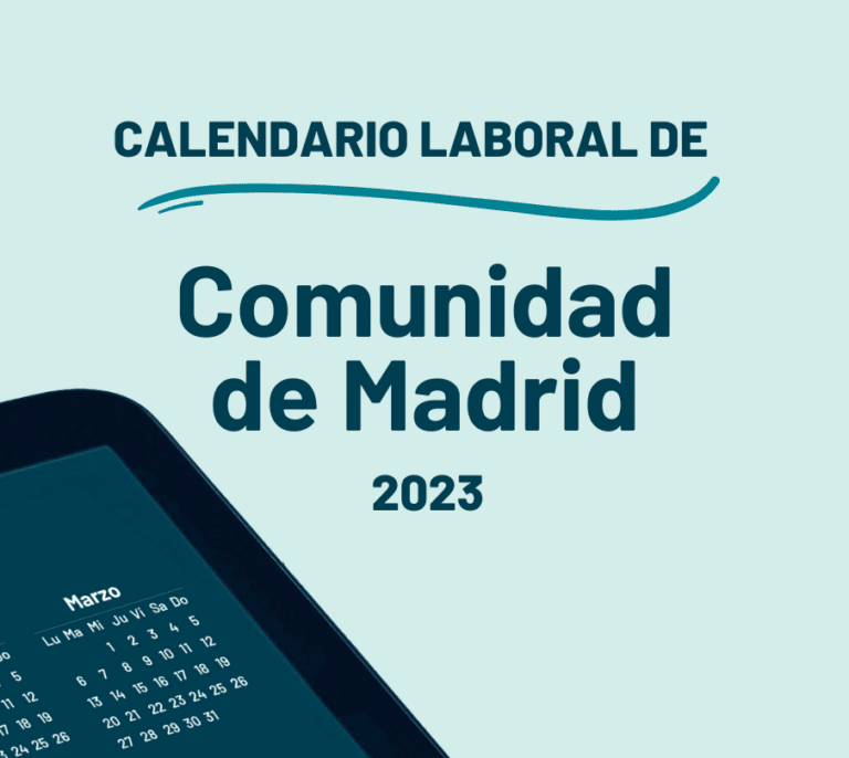 Calendario Laboral 2023: ¿qué días son festivos en Madrid?