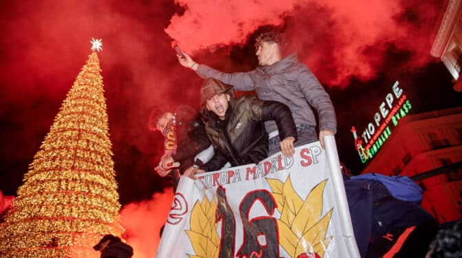 El éxtasis marroquí inunda las ciudades españolas tras su histórico pase a las semifinales del Mundial