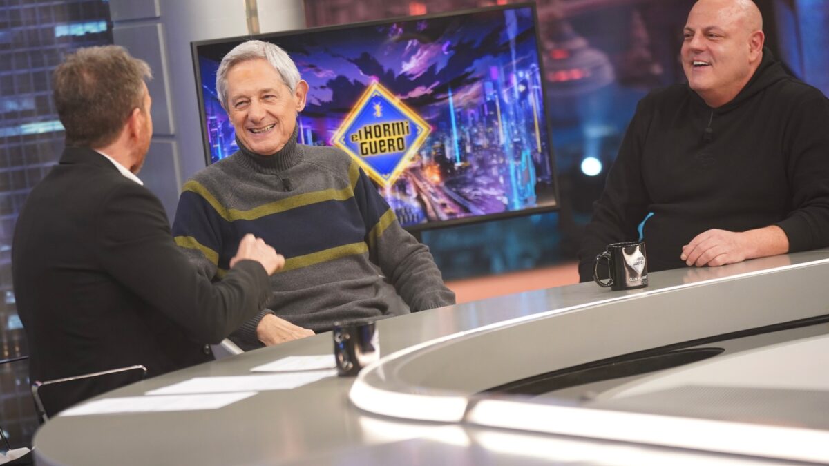 Pablo Motos, Josema Yuste y Santiago Urrialde, en 'El Hormiguero'