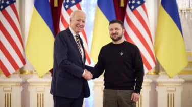 Biden se reúne por sorpresa con Zelenski en Kiev