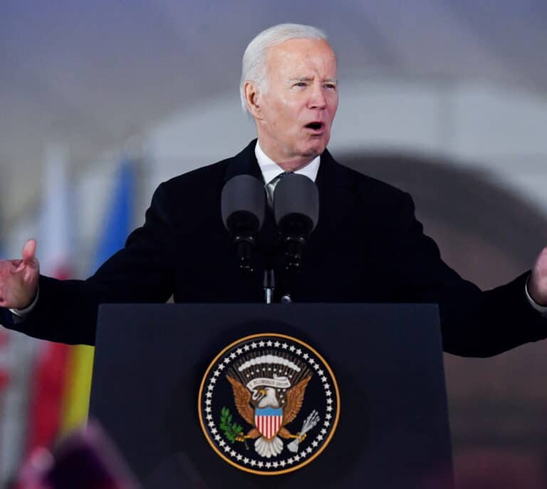 Biden, en Varsovia: "Ucrania nunca será una victoria de Rusia. Nunca"