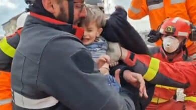 El espectacular rescate de los militares de la UME a dos niños en Turquía
