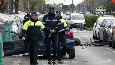 El accidente donde ha muerto una joven en Sevilla sería causado por una carrera