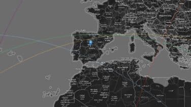 La caravana de luces que acabas de ver en el cielo no es un OVNI, son los satélites Starlink de Elon Musk