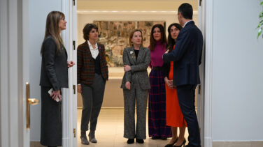 División en el 8-M: Sánchez en Moncloa, Irene Montero en el Pavón y Yolanda Díaz en el Instituto Cervantes