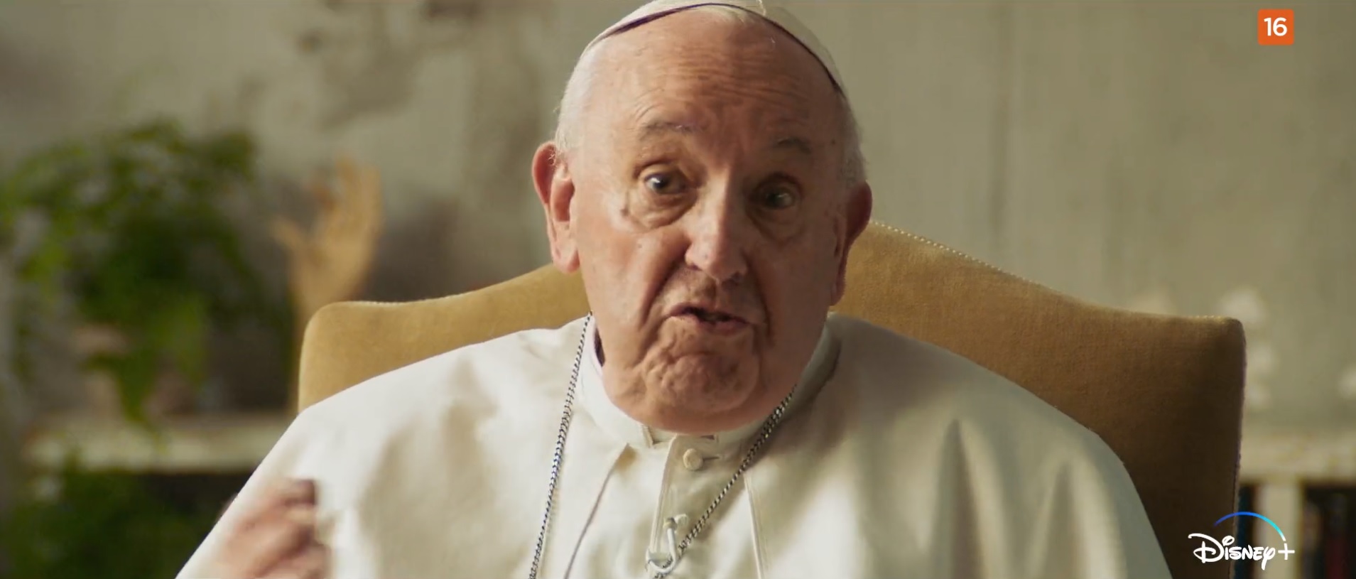 El Papa Francisco, en su nuevo documental de Disney+: 