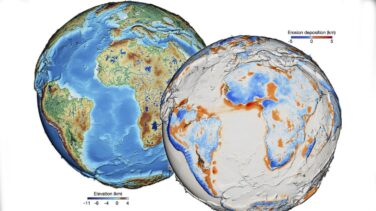 Un modelo en 3D muestra en vídeo los cambios de la Tierra en 100 millones de años