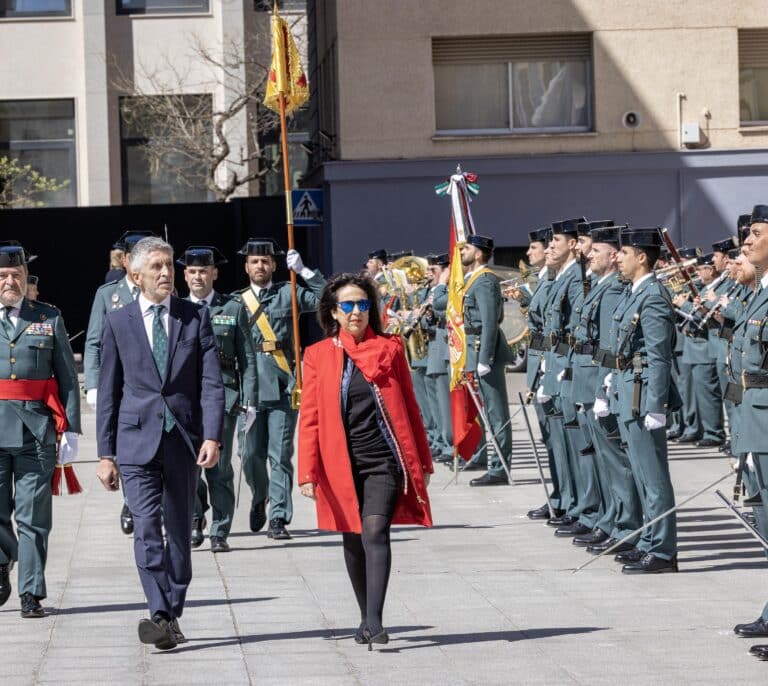 Interior remite a Transportes su apoyo a la Guardia Civil en el conflicto sobre la entrada de armas al Ministerio