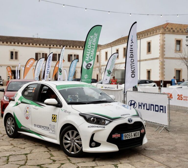 Participan más de 60 personas en la primera etapa del 'Eco Rallye Mallorca 2023'