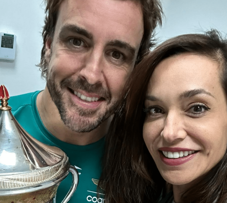 Fernando Alonso anuncia el final de la relación con su novia tras el podio de Australia