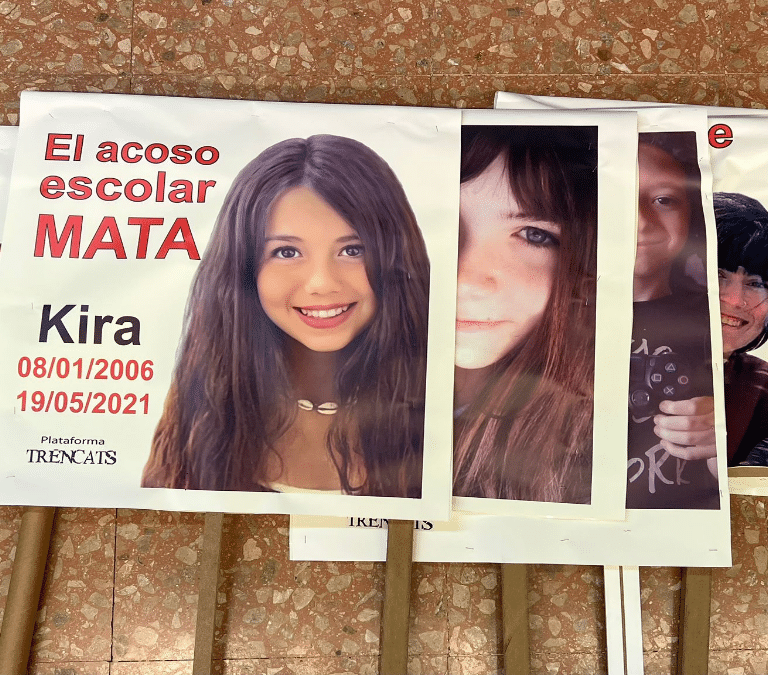 El padre de Kira, tras su suicidio por acoso escolar: "No hay datos oficiales sobre estas muertes"