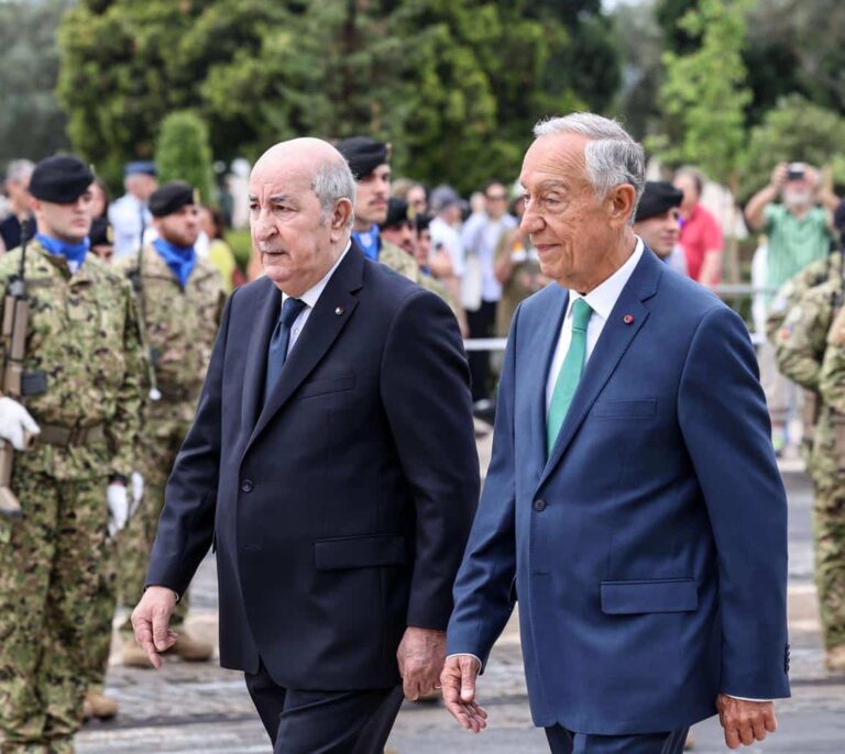 El presidente de Argelia aterriza en Lisboa con el apoyo de los socialistas lusos a la autodeterminación del Sáhara