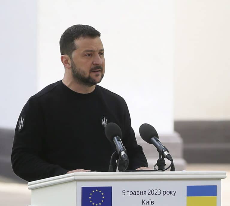 Eurovisión no permitirá la intervención de Zelensky por ser un evento de "naturaleza política"