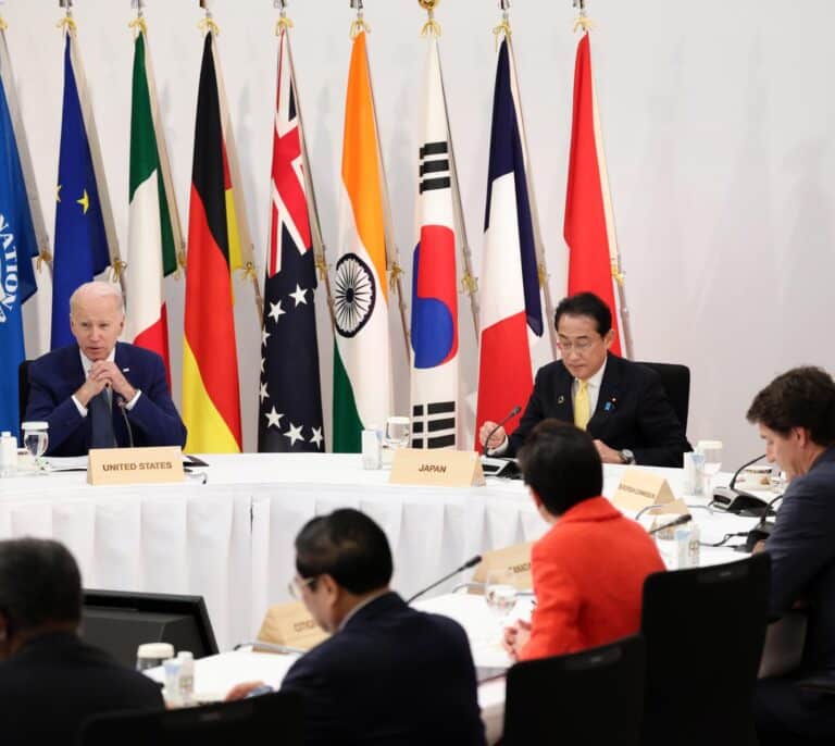 El G7 pide a China mayor implicación para frenar la guerra de Ucrania y rechaza sus aspiraciones sobre Taiwán