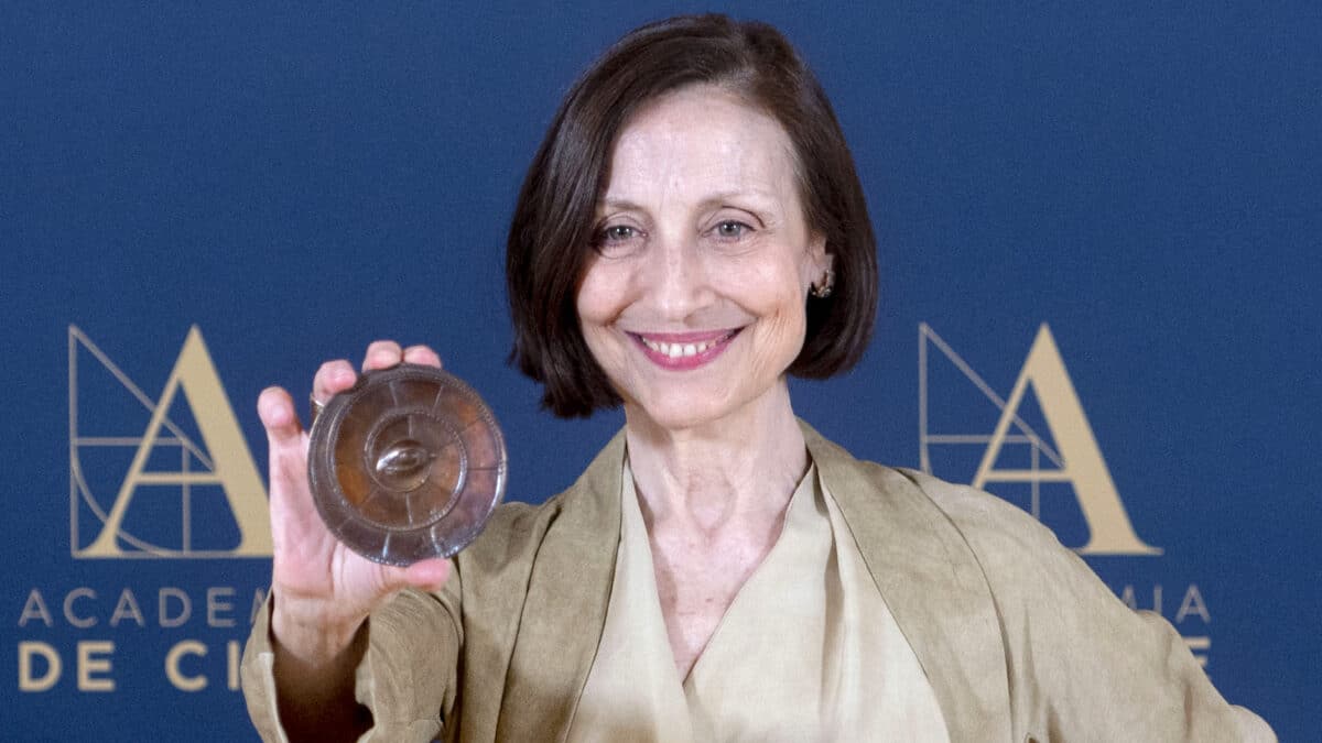 La actriz de teatro y cine Carme Elias i Boada recibe la Medalla de Oro 2023 por la Academia de Cine