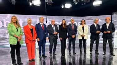 Collboni centra los ataques en un debate con seguridad y economía como protagonistas