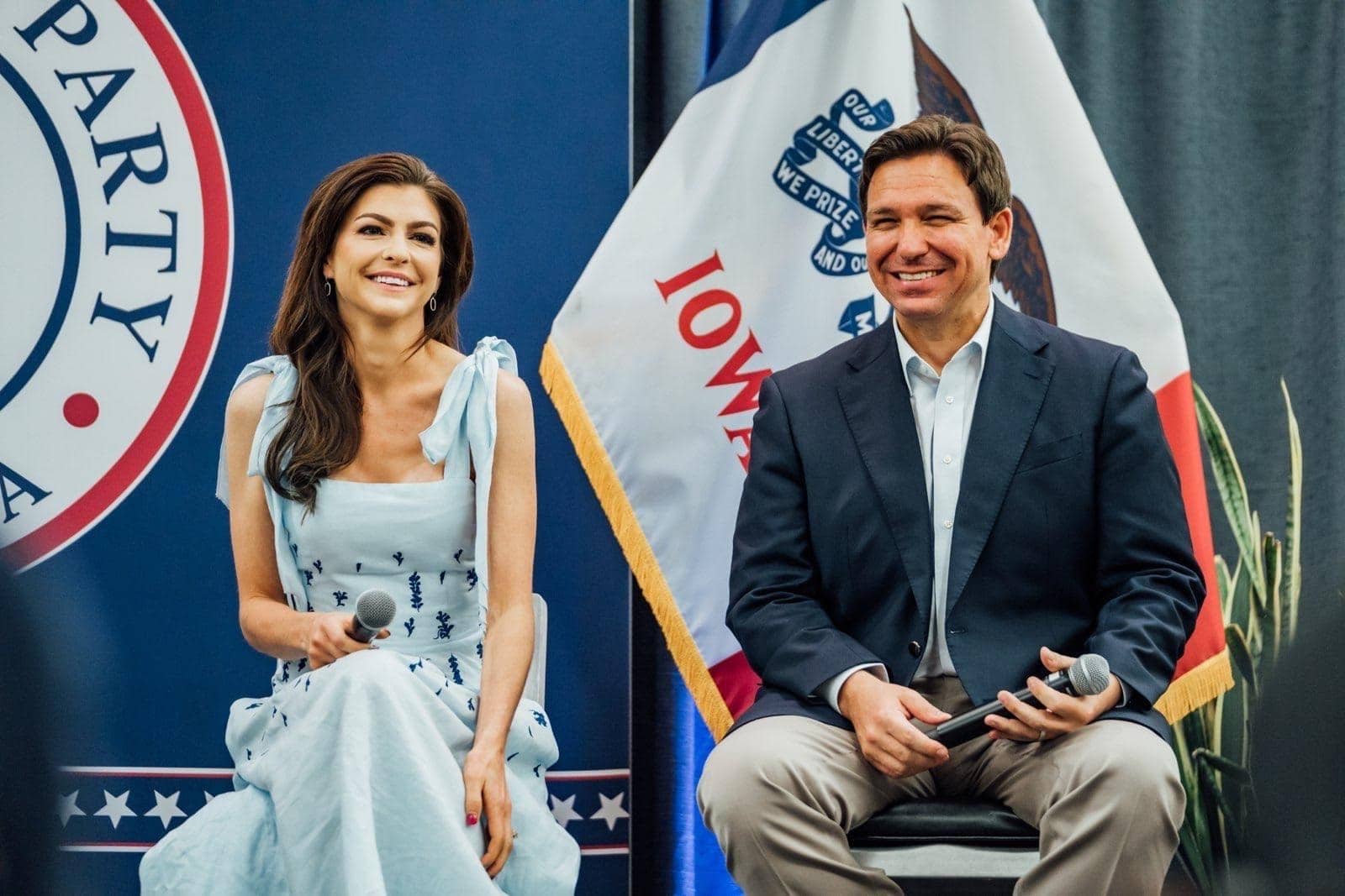 Los DeSantis, una pareja ultraconservadora para frenar a Trump