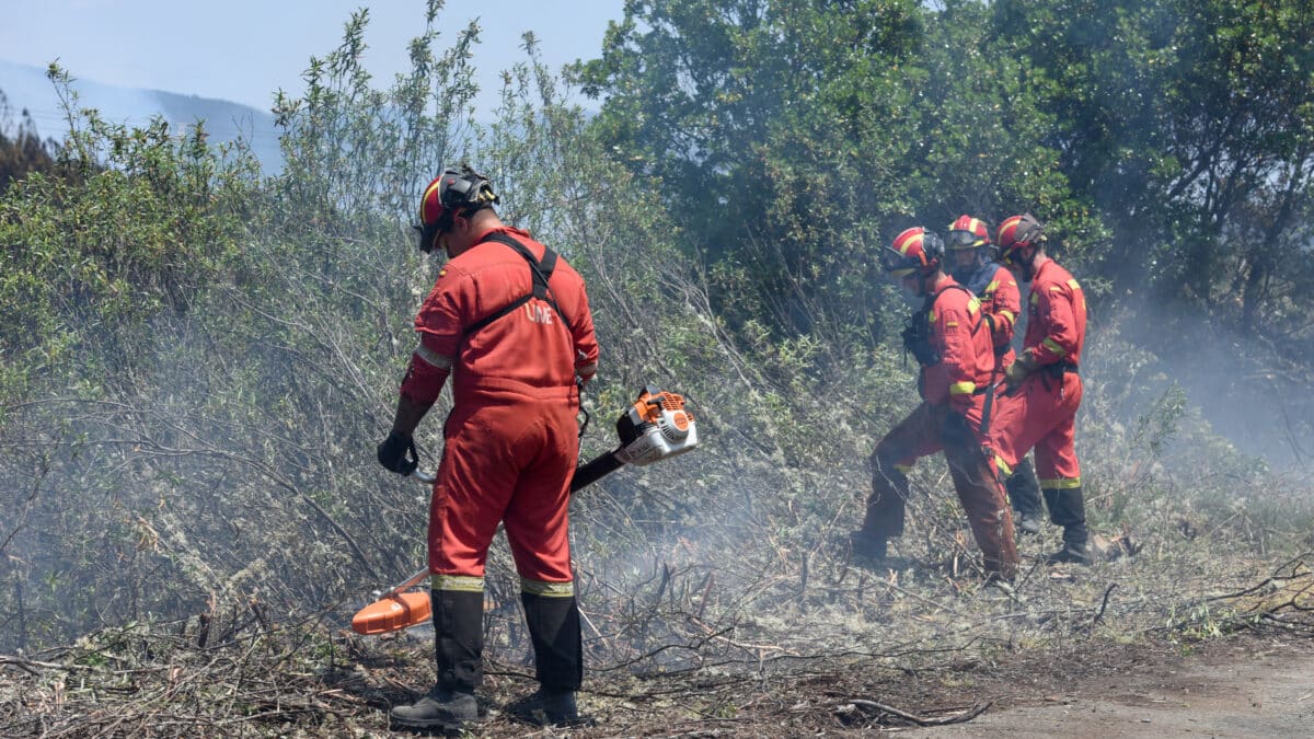 Estabilizado el incendio de Las Hurdes y los evacuados pueden regresar a sus casas