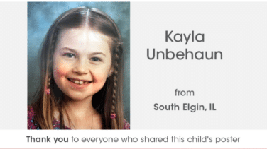 Hallan a Kayla, la niña desaparecida hace 6 años, gracias a un documental Netflix 