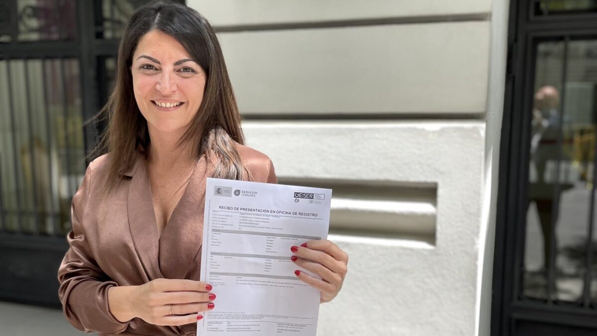 Macarena Olona se presentará a las elecciones generales el 23-J con el partido Caminando Juntos