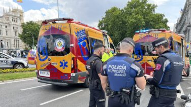 Un fugitivo que intentaba huir de la Policía acaba arrollado por un taxi en Madrid