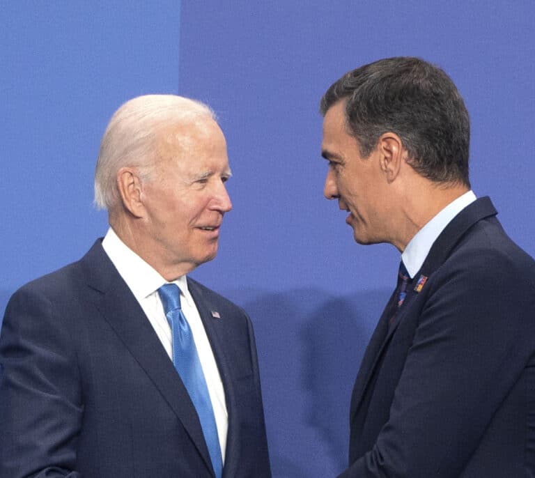 Joe Biden da la bienvenida a Pedro Sánchez a la Casa Blanca: "Espero profundizar los lazos históricos"