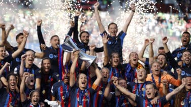 El equipo femenino del FC Barcelona logra su segunda Copa de Europa