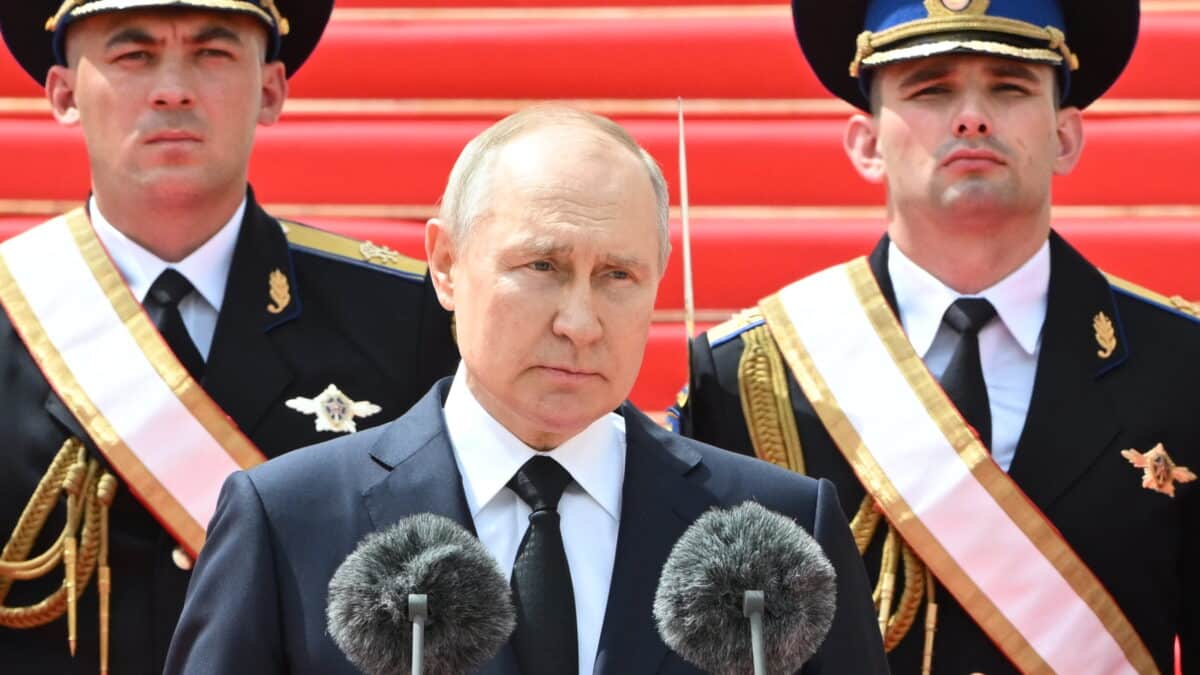 Vladimir Putin, en Moscú.